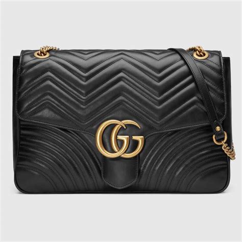 gucci marmont bag medium review|gucci large marmont shoulder bag.